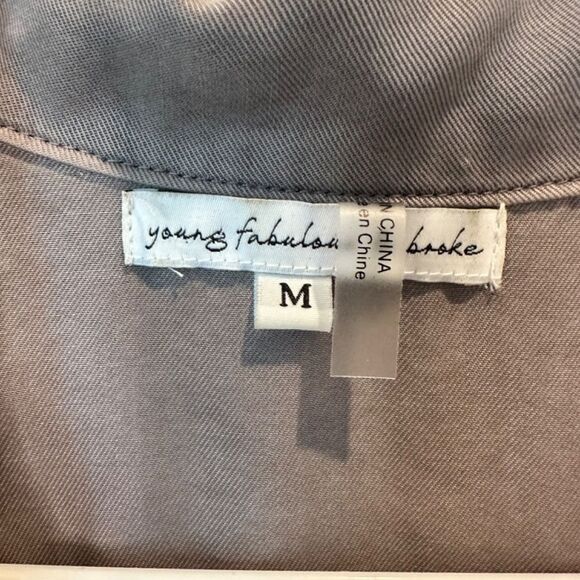 Young Fabulous & Broke Gray Jumpsuit - Picture 5 of 7